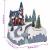 Decorațiune sat de Crăciun Multicolour 20,5 x 17 x 21 cm GartenMobel Dekor
