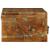 Dulap TV montat pe perete 80x30x19 cm, lemn masiv reciclat GartenMobel Dekor