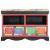 Cabinet TV Multicolour 80 x 35 x 50 cm Lemn de mango solid GartenMobel Dekor