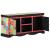 Cabinet TV Multicolour 100 x 35 x 50 cm Lemn de mango solid GartenMobel Dekor