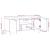 Dulap TV, negru, 105x33x46 cm, lemn prelucrat GartenMobel Dekor