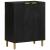 Dulap, negru, 60x33x75 cm, lemn prelucrat GartenMobel Dekor