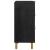 Dulap, negru, 60x33x75 cm, lemn prelucrat GartenMobel Dekor