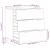 Dulap, negru, 60x33x75 cm, lemn prelucrat GartenMobel Dekor