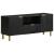 Dulap TV, negru, 105x33x46 cm, lemn prelucrat GartenMobel Dekor