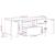 Dulap TV, negru, 105x33x46 cm, lemn prelucrat GartenMobel Dekor
