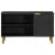 Dulap TV, negru, 80x33x46 cm, lemn prelucrat GartenMobel Dekor