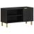 Dulap TV, negru, 80x33x46 cm, lemn prelucrat GartenMobel Dekor