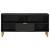 Dulap TV, negru, 100x33x46 cm, lemn prelucrat GartenMobel Dekor