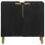 Dulap chiuveta de baie, negru, 62x33x58 cm, lemn prelucrat GartenMobel Dekor