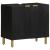 Dulap chiuveta de baie, negru, 62x33x58 cm, lemn prelucrat GartenMobel Dekor