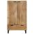 Dulapul maro 60x33x100 cm lemn masiv de mango GartenMobel Dekor