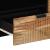 Cabinet TV cu sertar Maro 105 x 33 x 46 cm Lemn de mango solid GartenMobel Dekor