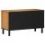 Cabinet TV cu sertar Maro 80 x 33 x 46 cm Lemn de mango solid GartenMobel Dekor