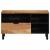 Cabinet TV cu sertar Maro 80 x 33 x 46 cm Lemn de mango solid GartenMobel Dekor