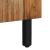 Dulap de Baie Maro 38 x 33 x 160 cm Lemn de mango solid GartenMobel Dekor