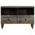 Dulap TV Gri deschis 70x33,5x46 cm Lemn masiv Mango GartenMobel Dekor