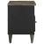 Dulap TV, negru, 80x33x46 cm, lemn masiv de mango GartenMobel Dekor