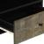 Dulap TV, negru, 80x33x46 cm, lemn masiv de mango GartenMobel Dekor
