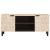 Cabinet TV cu raft cu ușă Finisaj Alb Spălat 105 x 33 x 46 cm GartenMobel Dekor