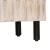 Bufet Finisaj Alb Spălat 60 x 33 x 75 cm Lemn de mango solid GartenMobel Dekor