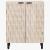 Bufet Finisaj Alb Spălat 60 x 33 x 75 cm Lemn de mango solid GartenMobel Dekor