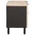 Cabinet TV cu sertar cu ușă Finisaj Alb Spălat 105 x 33 x 46 cm GartenMobel Dekor