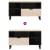 Cabinet TV cu sertar cu raft Finisaj Alb Spălat 80 x 33 x 46 cm GartenMobel Dekor