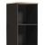 Dulap de Baie Negru și Alb 38 x 33 x 160 cm Lemn de mango solid GartenMobel Dekor
