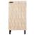 Bufet Finisaj Alb Spălat 40 x 33 x 75 cm Lemn de mango solid GartenMobel Dekor