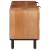 Cabinet TV cu raft cu ușă Finisaj Acacia Maro 105 x 33 x 46 cm GartenMobel Dekor