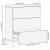 Bufet Finisaj Acacia Maro 60 x 33 x 75 cm Lemn de mango solid GartenMobel Dekor