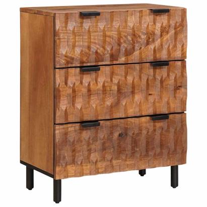 Bufet Finisaj Acacia Maro 60 x 33 x 75 cm Lemn de mango solid GartenMobel Dekor
