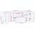 Cabinet TV cu sertar Finisaj Acacia Maro 105 x 33 x 46 cm GartenMobel Dekor