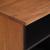 Cabinet TV cu sertar Finisaj Acacia Maro 100 x 33 x 46 cm GartenMobel Dekor