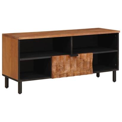Cabinet TV cu sertar Finisaj Acacia Maro 100 x 33 x 46 cm GartenMobel Dekor