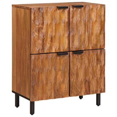 Bufet Finisaj Acacia Maro 60 x 33 x 75 cm Lemn de mango solid GartenMobel Dekor