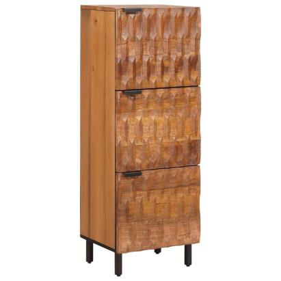 Bufet Finisaj Acacia Maro 40 x 33 x 110 cm Lemn de mango solid GartenMobel Dekor