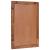 Oglindă pentru baie Finisaj Acacia Maro 50 x 70 x 2,5 cm GartenMobel Dekor