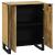 Bufet natural 60 x 33,5 x 75 cm Lemn de mango solid GartenMobel Dekor