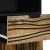 Dulap de Baie natural 38 x 33 x 160 cm Lemn prelucrat GartenMobel Dekor