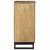 Bufet Maro 40 x 33 x 75 cm Lemn masiv de mango GartenMobel Dekor