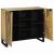 Bufet Maro 90 x 33 x 75 cm Lemn masiv de mango GartenMobel Dekor