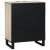 Bufet Alb 60 x 33,5 x 75 cm Lemn de mango solid GartenMobel Dekor
