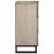 Bufet cu sertar Alb 60 x 33.5 x 75 cm Lemn masiv de mango GartenMobel Dekor