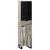 Dulap de Baie Alb 38 x 33 x 160 cm Lemn prelucrat GartenMobel Dekor
