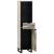 Dulap de Baie Alb 38 x 33 x 160 cm Lemn prelucrat GartenMobel Dekor