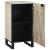 Bufet Alb 40 x 33 x 75 cm Lemn masiv de mango GartenMobel Dekor