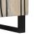 Bufet Alb 40 x 33 x 75 cm Lemn masiv de mango GartenMobel Dekor