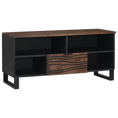 Unități TV cu sertar castan 105 x 33 x 46 cm Lemn compozit GartenMobel Dekor